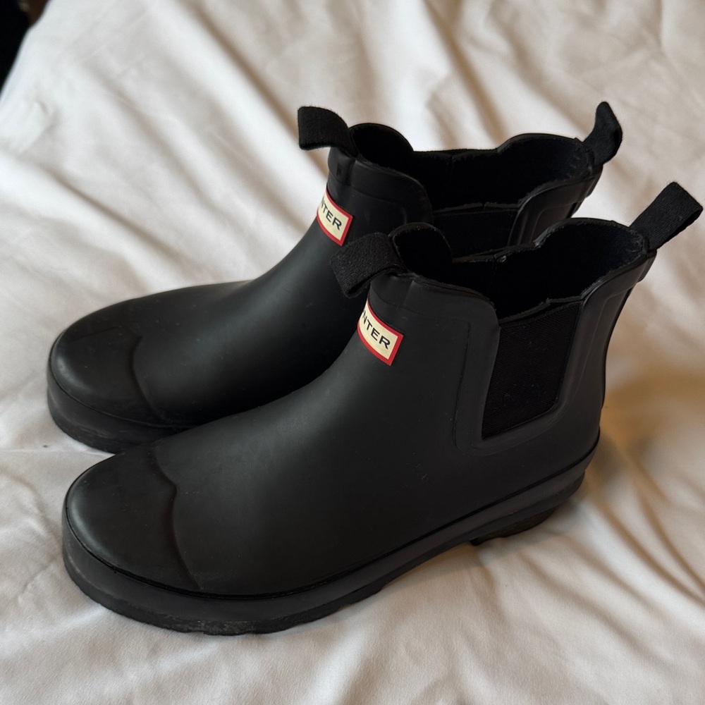 Black Hunter Ankle Boots